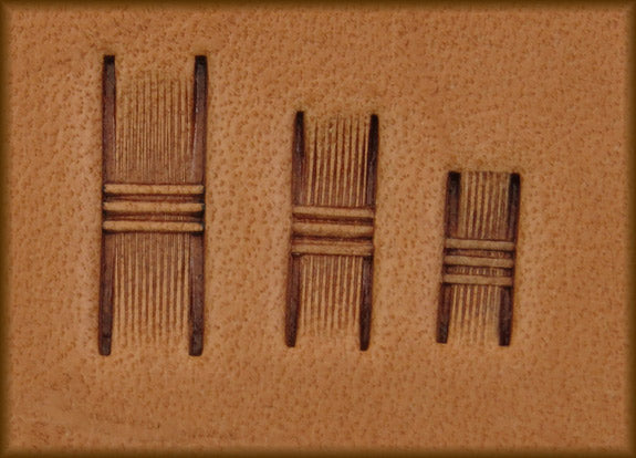 Bar Basketweave stamp high quality